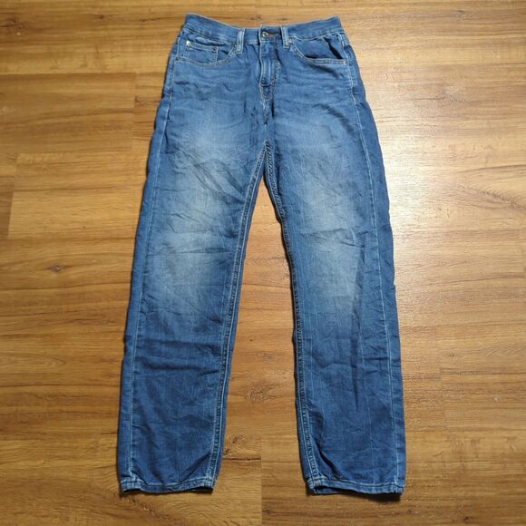 Levi's Signature S47 Jeans Men's 28x30 Regular Taper Medium Wash Denim Casual - Picture 1 of 11